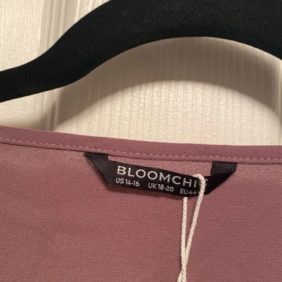 Brand New BloomChic Mauve High Low Dress…size 14-16 - Picture 4 of 5